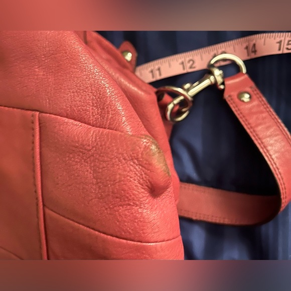 PRE LOVED MADISON SOFT PINK COACH SHOULDER CROSSBODY BAG - Picture 8 of 9